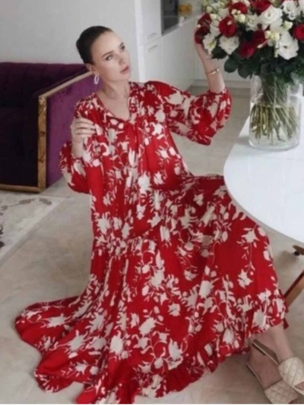 H&M Johanna Ortiz Maxi Dress - Picture 8 of 14